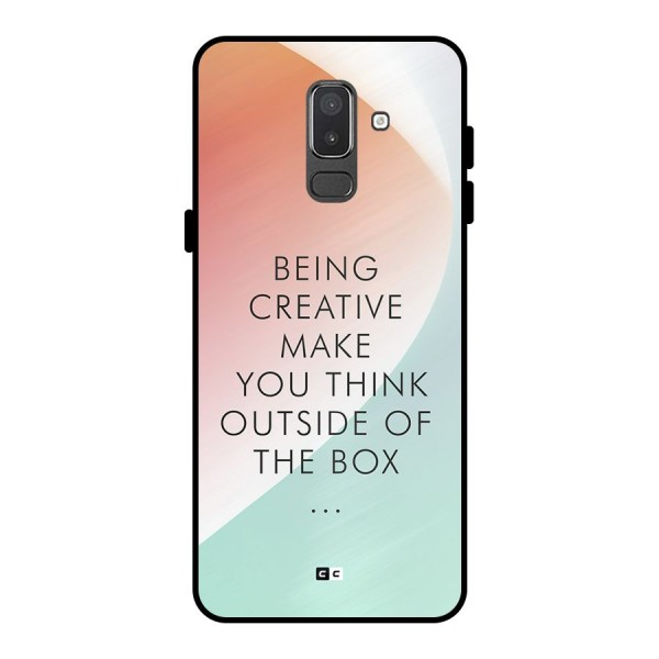 Being Creative Metal Back Case for Galaxy On8 (2018)