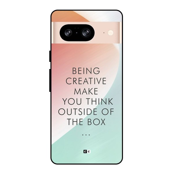 Being Creative Metal Back Case for Google Pixel 8