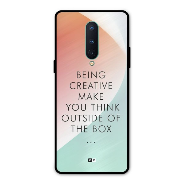 Being Creative Metal Back Case for OnePlus 8