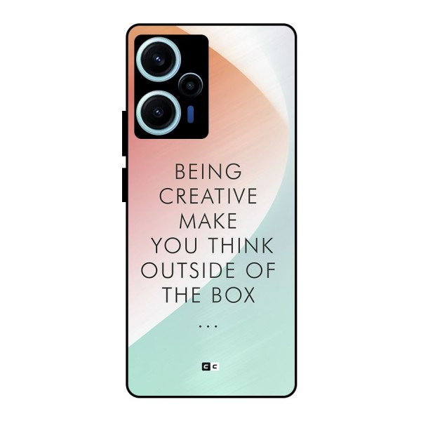 Being Creative Metal Back Case for Poco F5