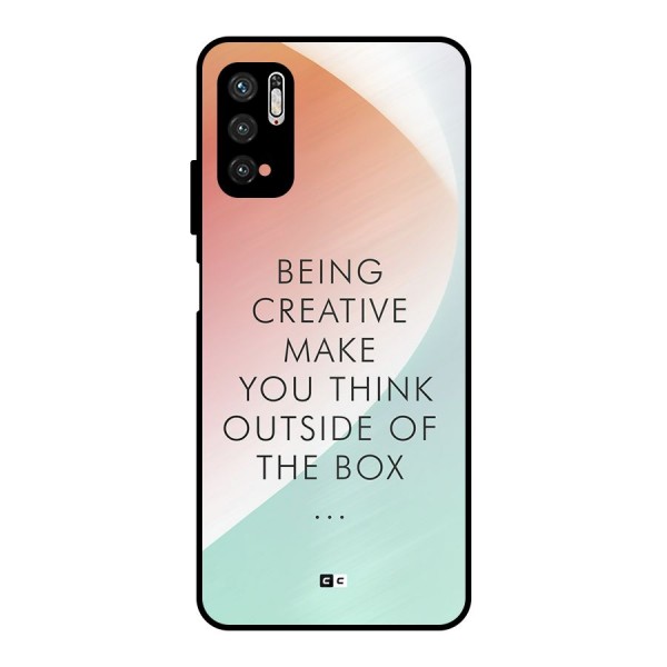 Being Creative Metal Back Case for Poco M3 Pro 5G