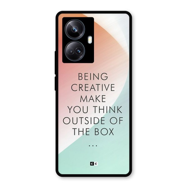 Being Creative Metal Back Case for Realme 10 Pro Plus