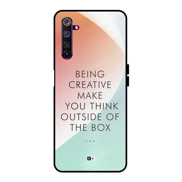 Being Creative Metal Back Case for Realme 6 Pro