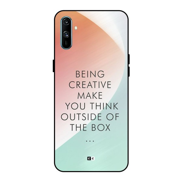 Being Creative Metal Back Case for Realme C3