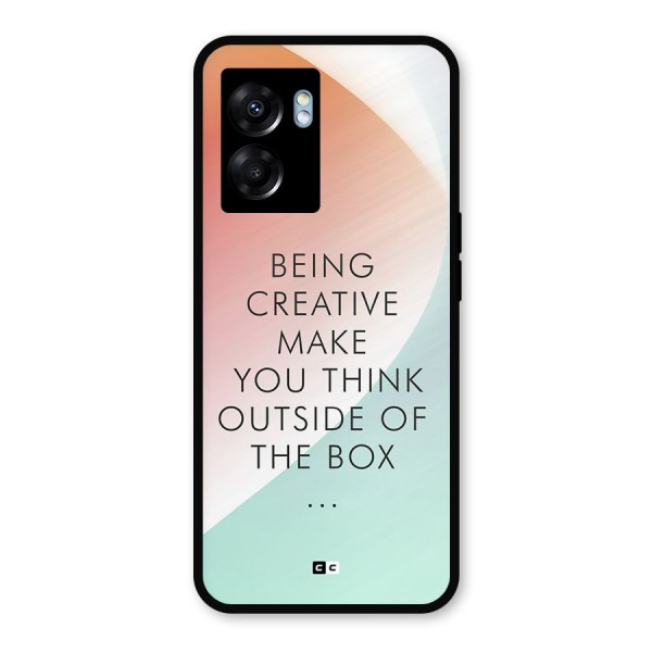 Being Creative Metal Back Case for Realme Narzo 50 5G