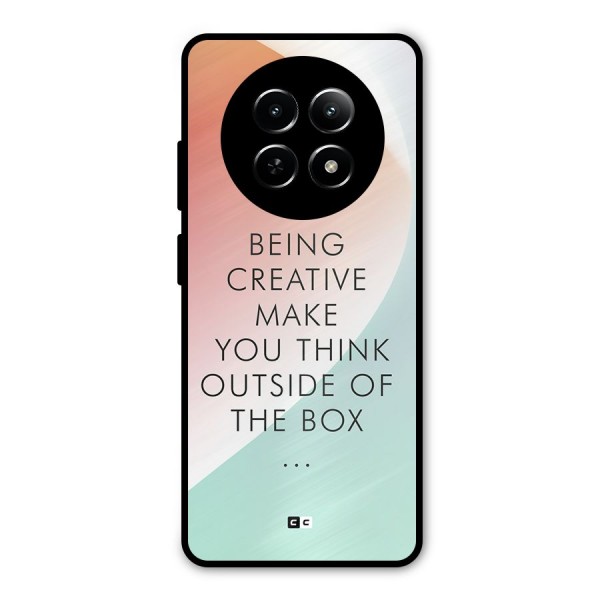 Being Creative Metal Back Case for Realme Narzo 70x 5G