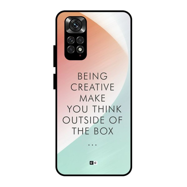 Being Creative Metal Back Case for Redmi Note 11 Pro