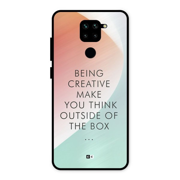 Being Creative Metal Back Case for Redmi Note 9