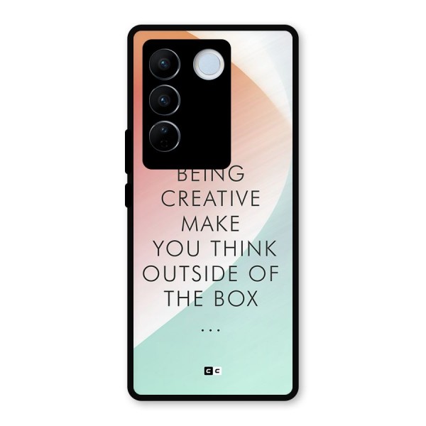 Being Creative Metal Back Case for Vivo V27