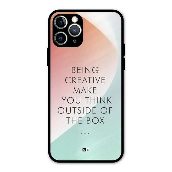 Being Creative Metal Back Case for iPhone 11 Pro Max