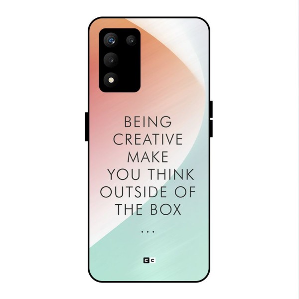 Being Creative Metal Back Case for realme 9 5G SE