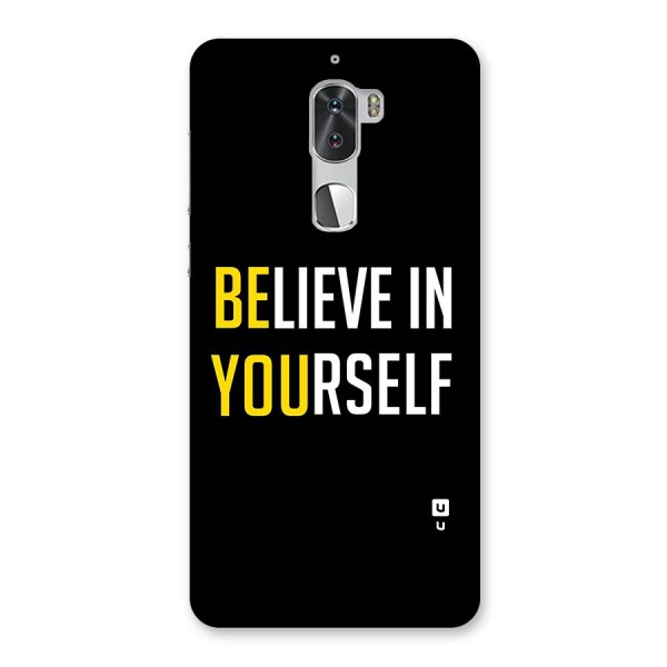 Believe In Yourself Black Back Case for Coolpad Cool 1