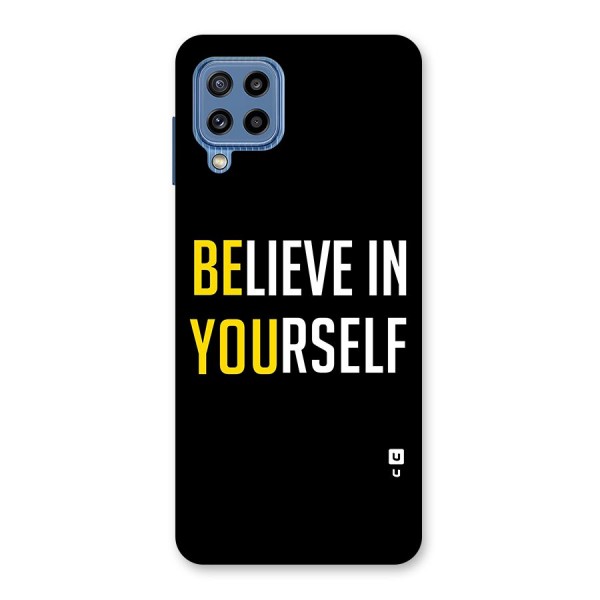 Believe In Yourself Black Back Case for Galaxy M32