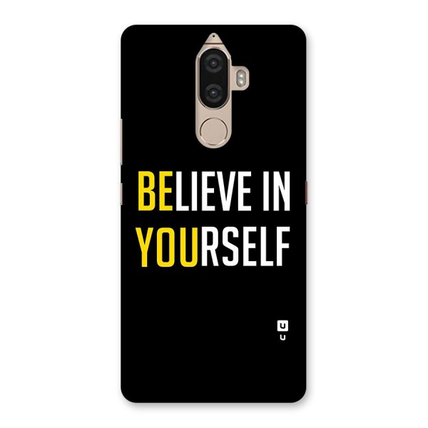 Believe In Yourself Black Back Case for Lenovo K8 Note