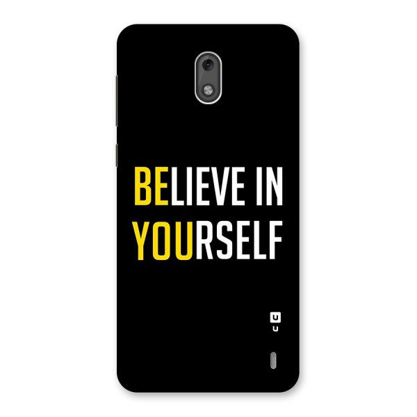 Believe In Yourself Black Back Case for Nokia 2