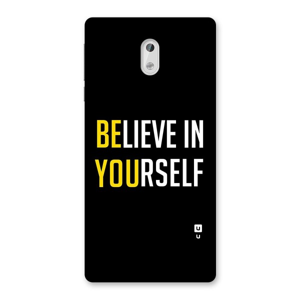 Believe In Yourself Black Back Case for Nokia 3