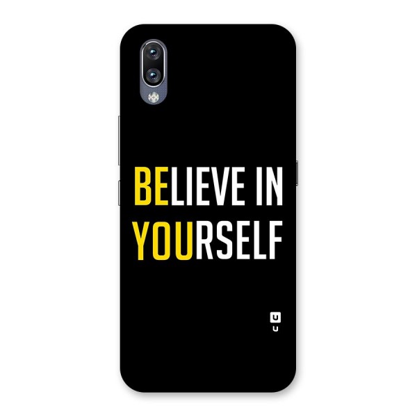 Believe In Yourself Black Back Case for Vivo NEX