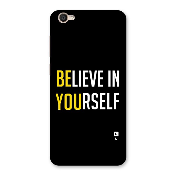 Believe In Yourself Black Back Case for Vivo Y55