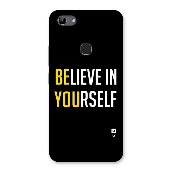 Believe In Yourself Black Back Case for Vivo Y81