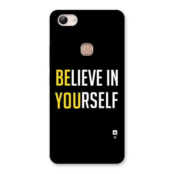 Believe In Yourself Black Back Case for Vivo Y83