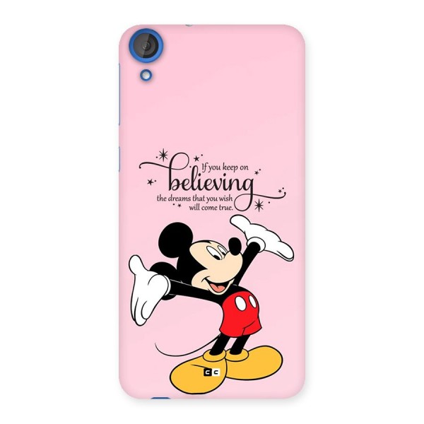 Believing Dreams Back Case for Desire 820