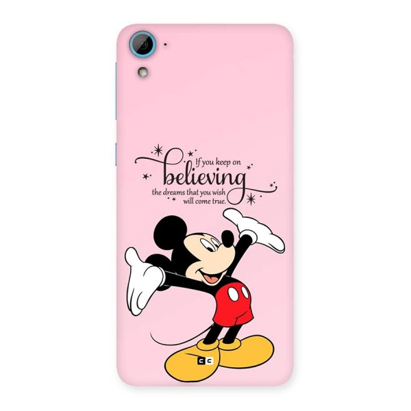 Believing Dreams Back Case for Desire 826