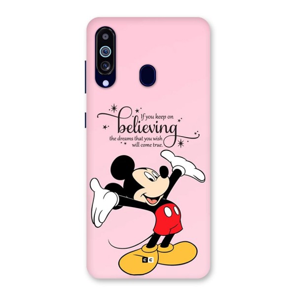 Believing Dreams Back Case for Galaxy A60