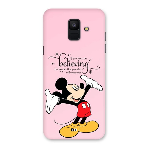 Believing Dreams Back Case for Galaxy A6 (2018)