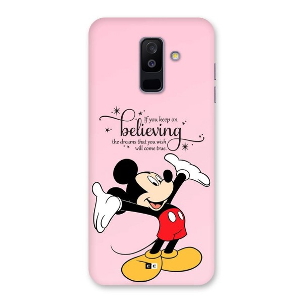 Believing Dreams Back Case for Galaxy A6 Plus