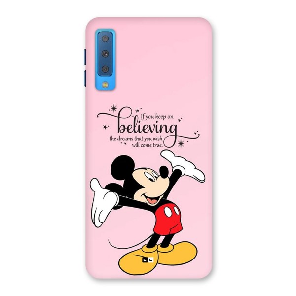 Believing Dreams Back Case for Galaxy A7 (2018)