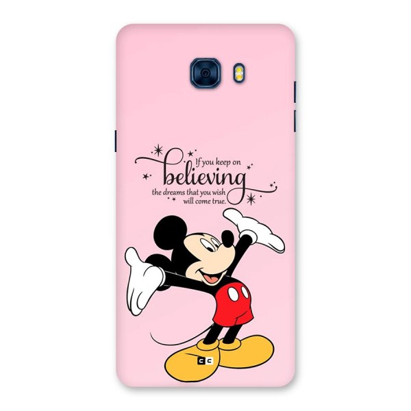 Believing Dreams Back Case for Galaxy C7 Pro