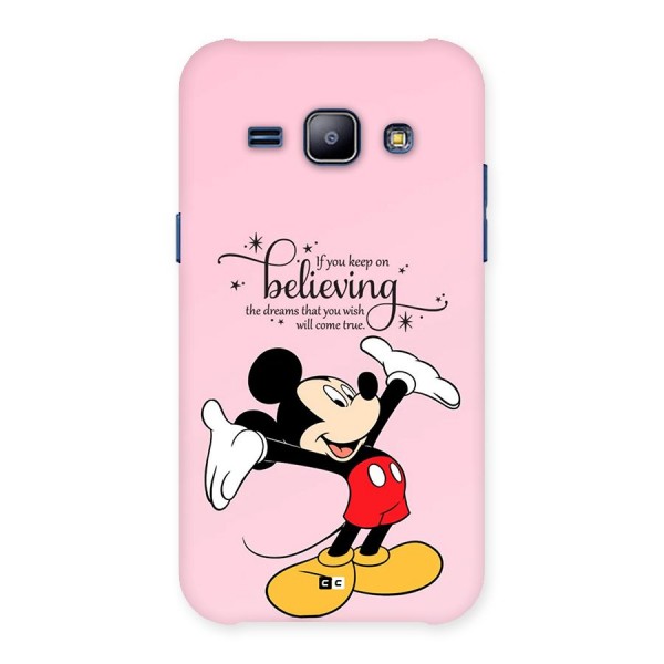 Believing Dreams Back Case for Galaxy J1