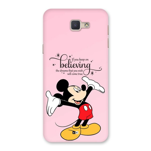 Believing Dreams Back Case for Galaxy J5 Prime