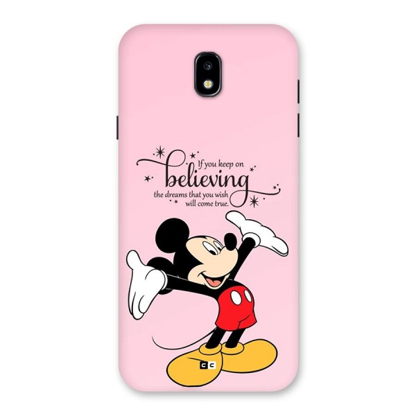 Believing Dreams Back Case for Galaxy J7 Pro