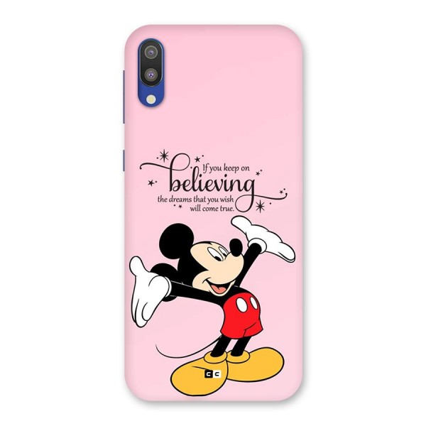 Believing Dreams Back Case for Galaxy M10