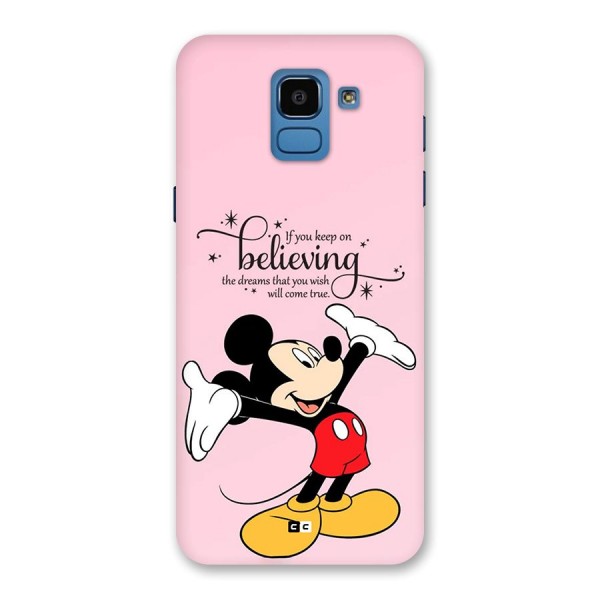 Believing Dreams Back Case for Galaxy On6