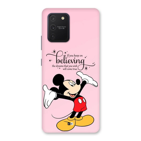 Believing Dreams Back Case for Galaxy S10 Lite