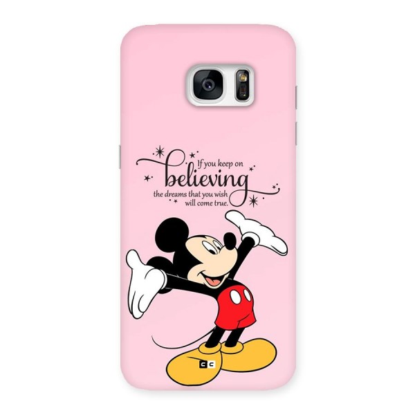 Believing Dreams Back Case for Galaxy S7 Edge