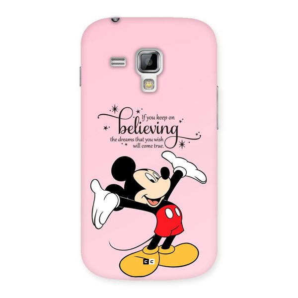 Believing Dreams Back Case for Galaxy S Duos