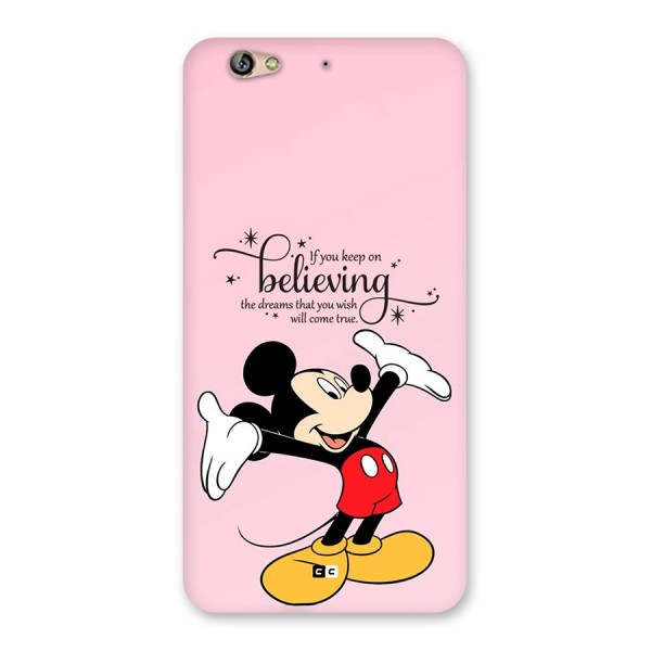 Believing Dreams Back Case for Gionee S6