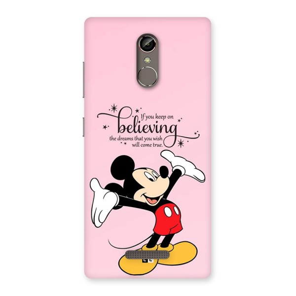 Believing Dreams Back Case for Gionee S6s