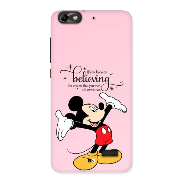 Believing Dreams Back Case for Honor 4C