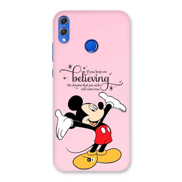 Believing Dreams Back Case for Honor 8X