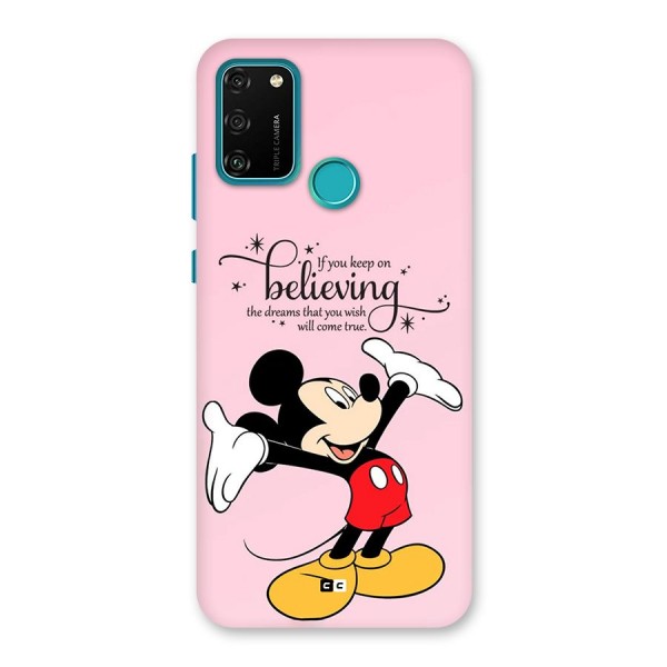 Believing Dreams Back Case for Honor 9A