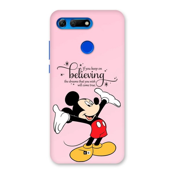 Believing Dreams Back Case for Honor View 20