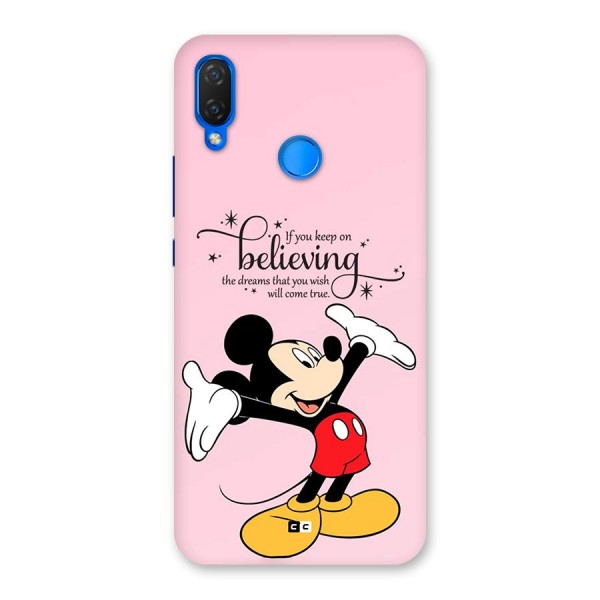 Believing Dreams Back Case for Huawei Nova 3i