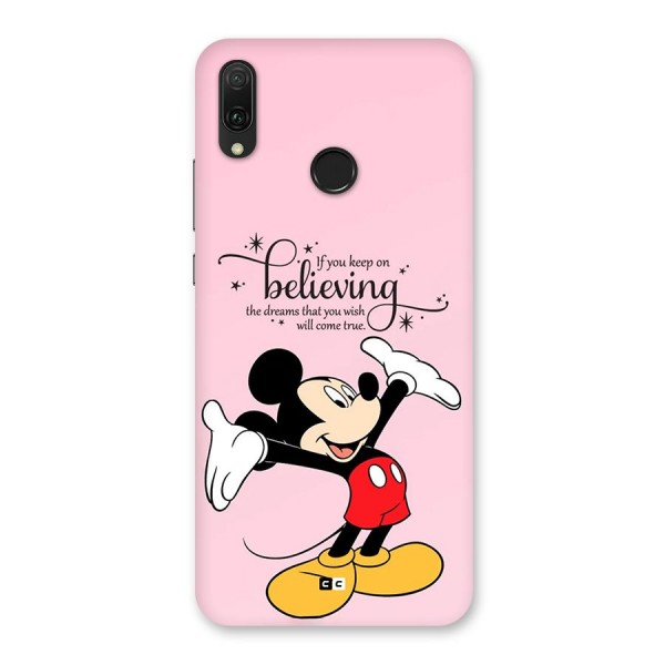 Believing Dreams Back Case for Huawei Y9 (2019)