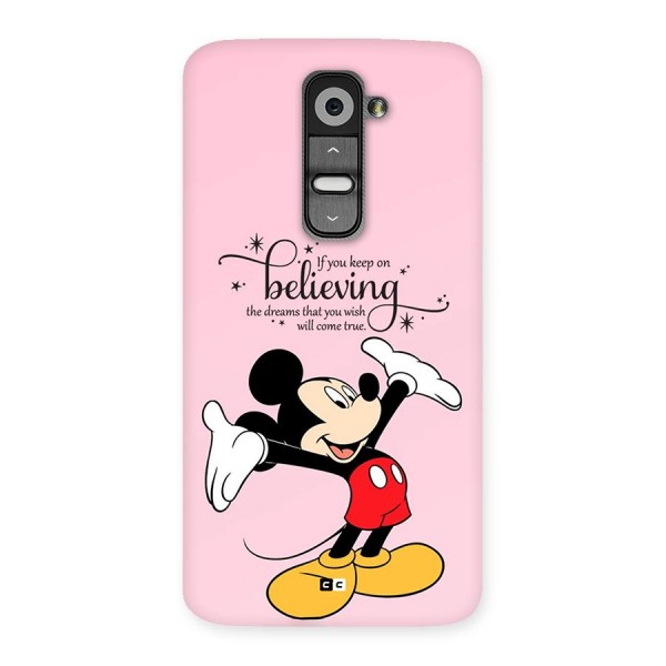 Believing Dreams Back Case for LG G2