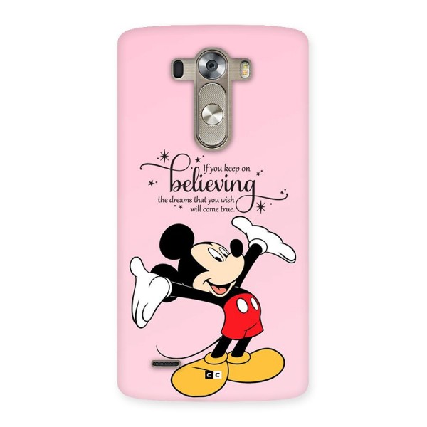 Believing Dreams Back Case for LG G3