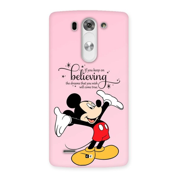 Believing Dreams Back Case for LG G3 Mini